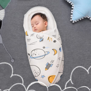 Dinosaur Swaddle Blanket – Soft, Secure & Stylish Sleep for Your Baby