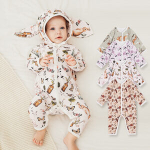 Spring And Autumn Long Sleeve Rompers